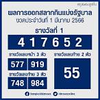 หวยออกอะไร1/3/66